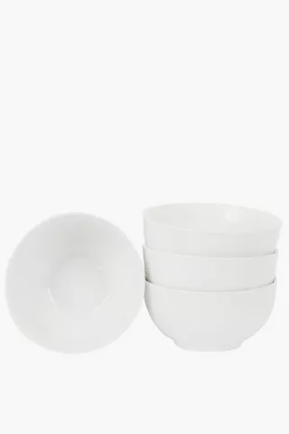 4 Pack Porcelain Bowls