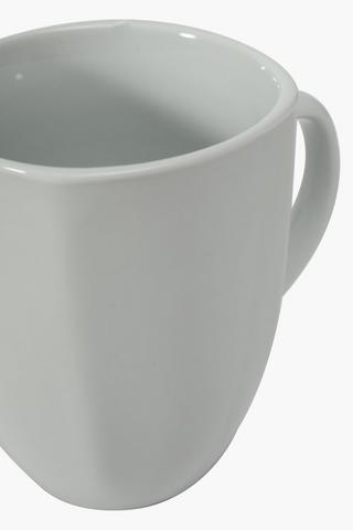 4 Pack Porcelain Square Mugs