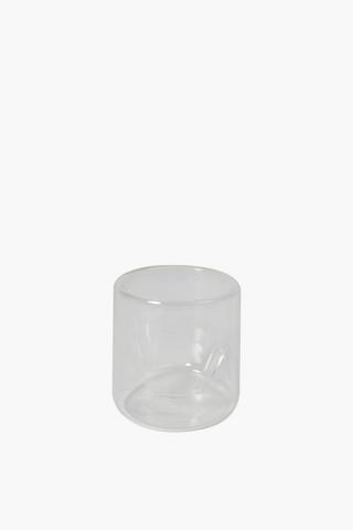 Double Wall Glass Mug Small