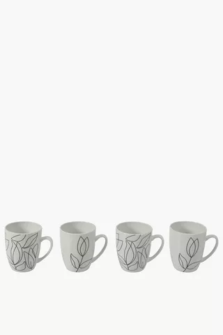 4 Pack Constance Decal Mug