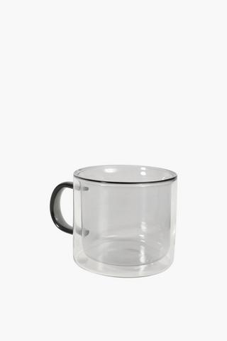 Double Wall Glass Mug