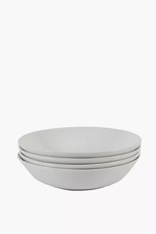 4 Pack Stoneware Soup Bowls