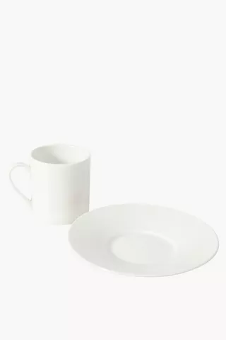Porcelain Espresso Cup And Saucer Set