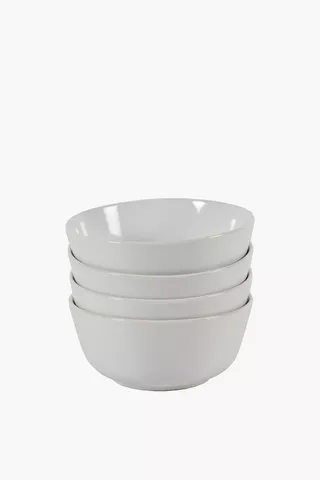4 Pack Stoneware Bowls