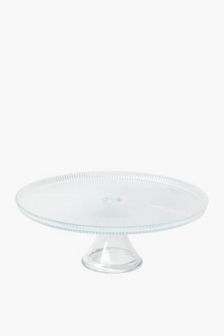 Flute Glass Cake Stand