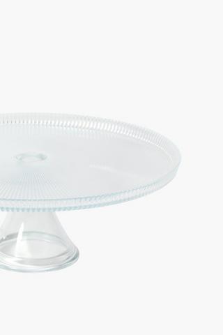 Flute Glass Cake Stand
