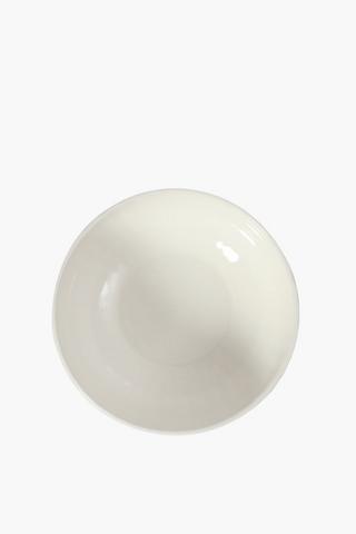 Porcelain Ridge Salad Bowl