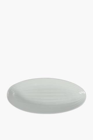 Porcelain Oval Platter, Large