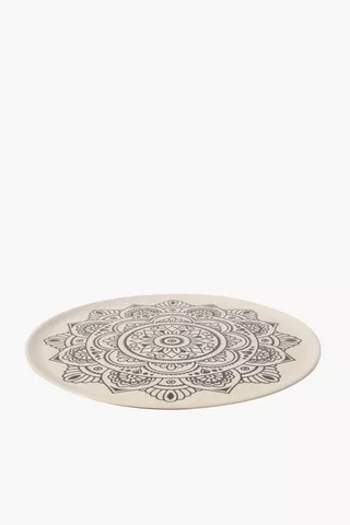 Boho Ceramic Platter