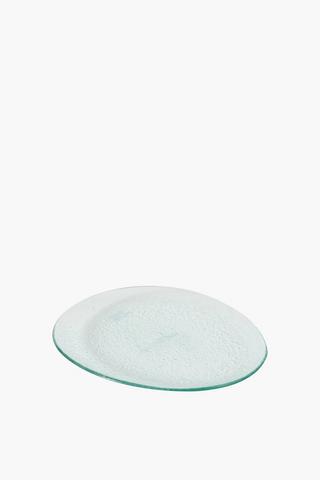 Organic Glass Platter Medium