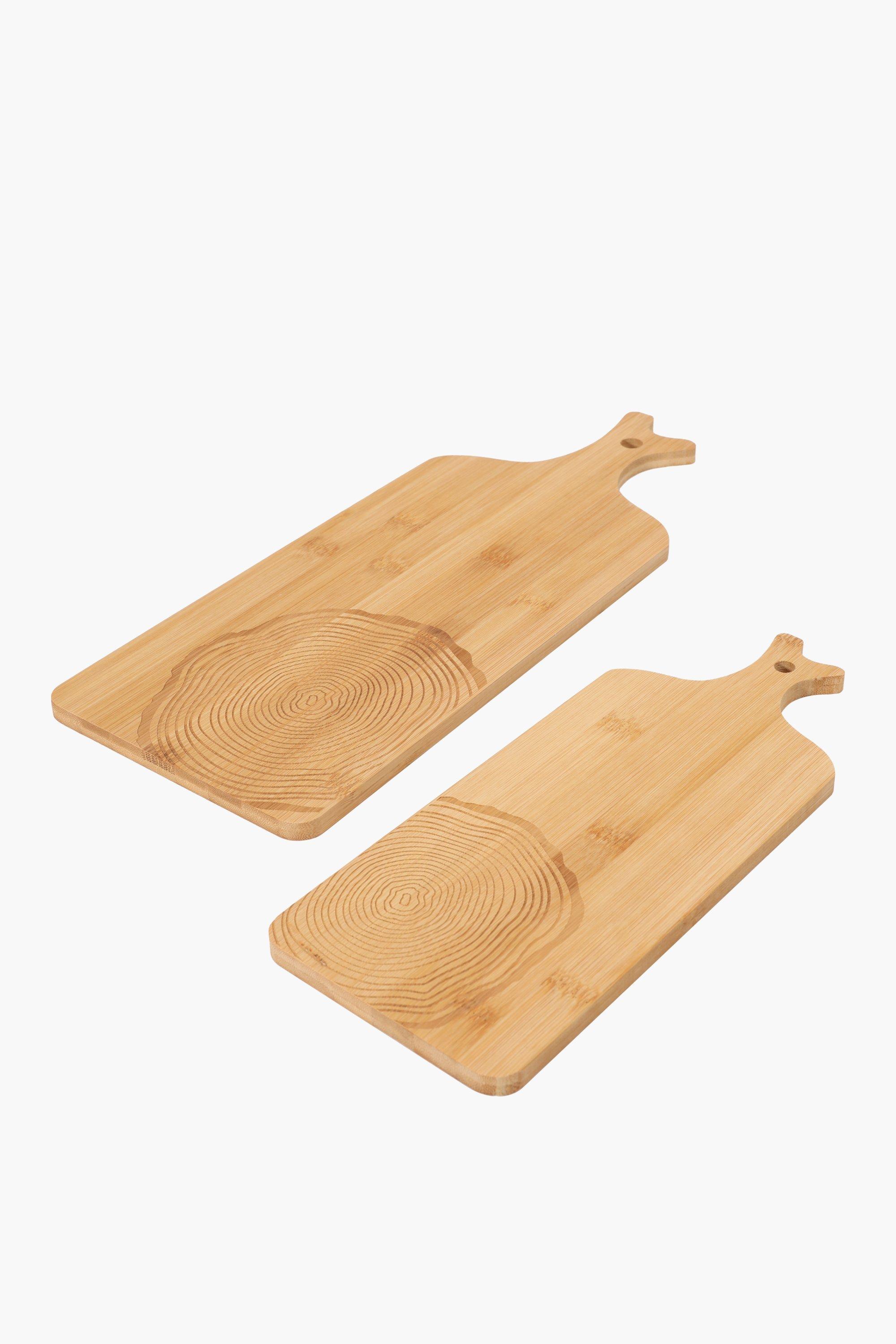 2 Pack Wood Serving Boards
