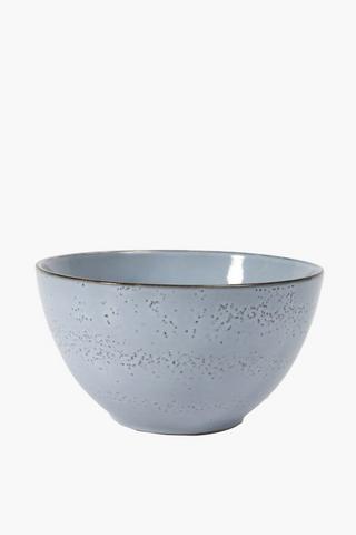 Marine Stoneware Salad Bowl