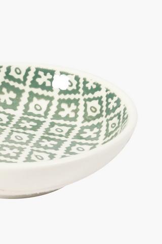 Geometric Printed Dipping Bowl 10cm
