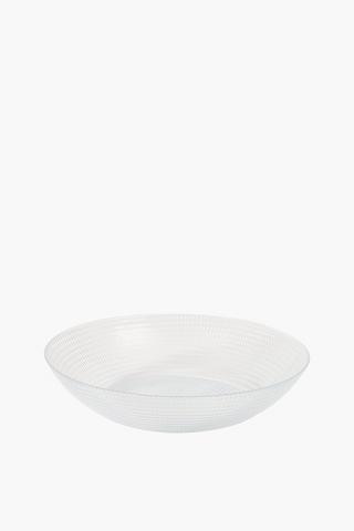 Glass Salad Bowl 30cm
