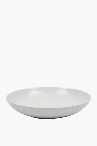 Stoneware Oval Bowl, Large