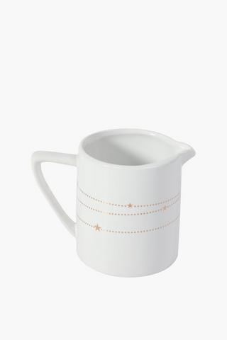 Santa Stoneware Milk Jug