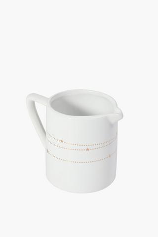 Santa Stoneware Milk Jug