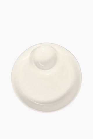 Stoneware Chip And Dip Server