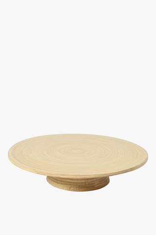Pressed Bamboo Cake Stand