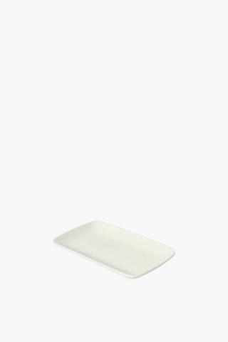 Stoneware Rectangle Platter Small