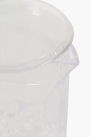 Facet Acrylic Pitcher