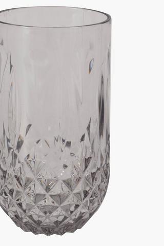 Facet Acrylic Hi Ball Tumbler