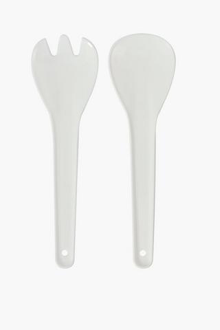 Plastic Salad Server Set