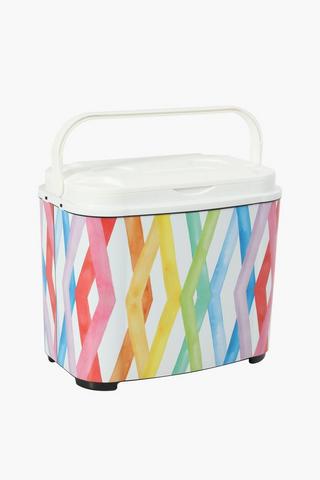 Stripe Cooler Box, 10l