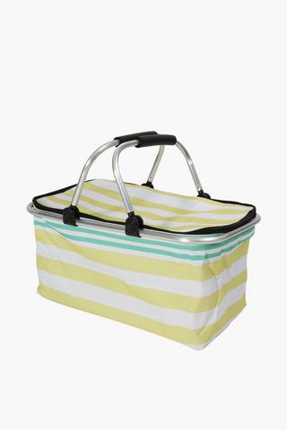 Stripe Picnic Basket