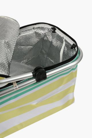 Stripe Picnic Basket