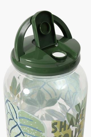 Floral Plastic Beverage Dispenser, 3,7l
