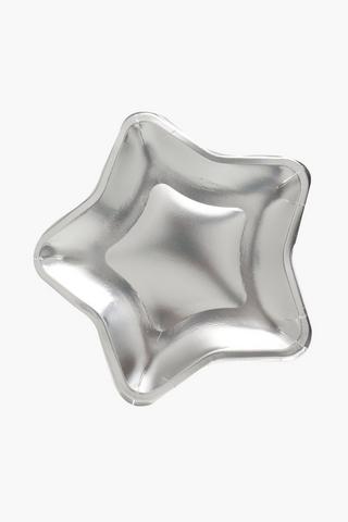 8 Pack Party Star Plates