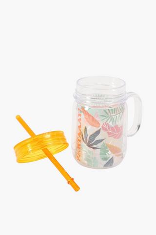 Evaristo Plastic Jam Jar 600ml