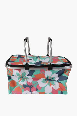 Floral Picnic Basket