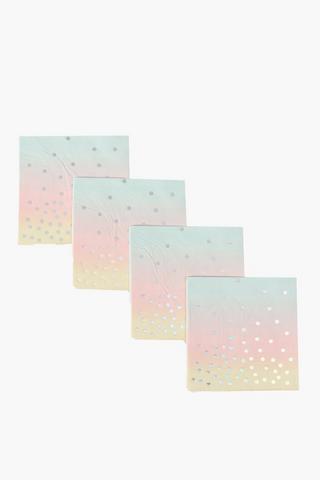 Party Foil Serviettes
