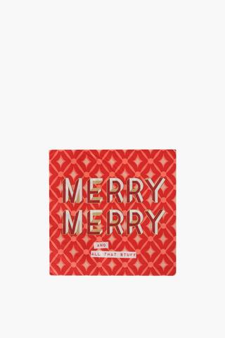 Pack Of 20 Festive Serviettes