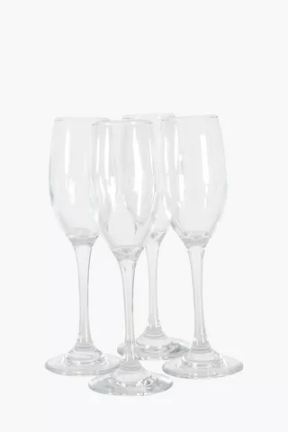 4 Pack Champagne Glass