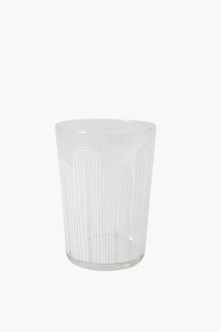 Frosted Glass Tumbler