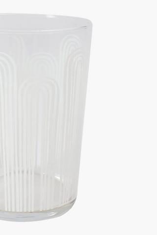 Frosted Glass Tumbler