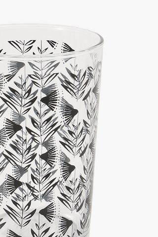 Printed Glass Tumbler
