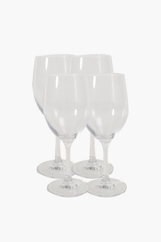 4 Pack Roma White Wine Glasses