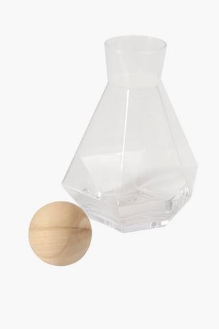 Wood Lid Decanter 12 L