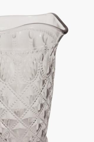 Pressed Glass Jug