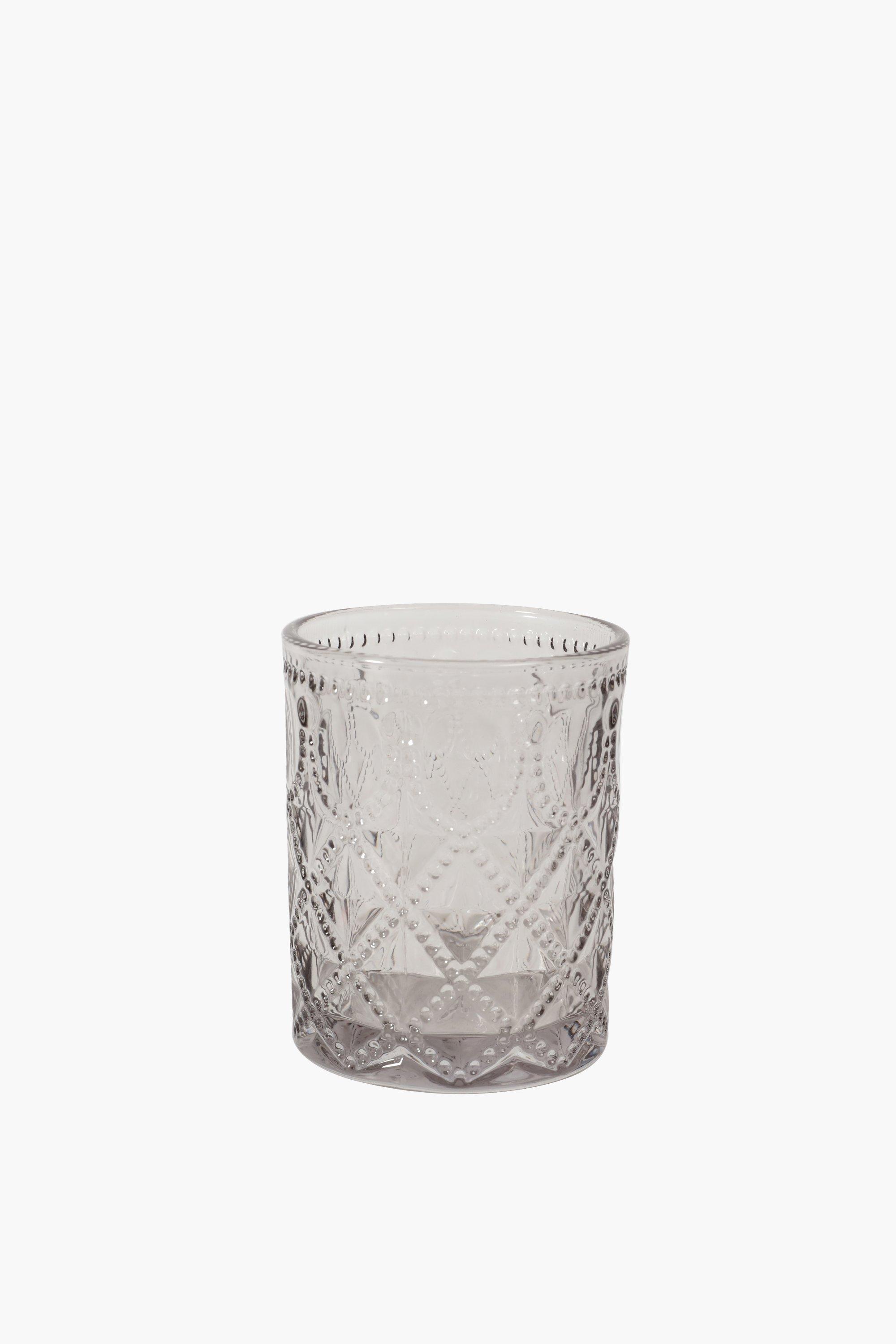 Pressed Glass Tumbler