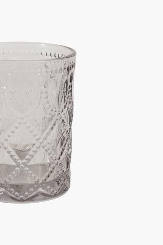 Pressed Glass Tumbler