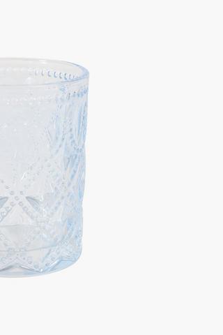 Pressed Glass Tumbler