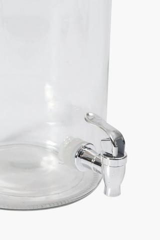 Glass Beverage Dispenser, 5,8l