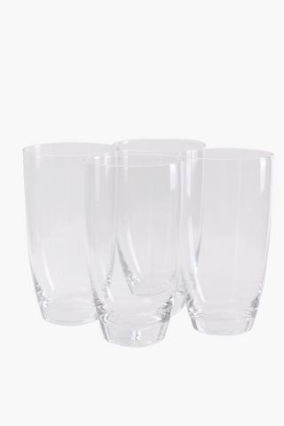 4 Pack Augusta Hi Ball Glasses