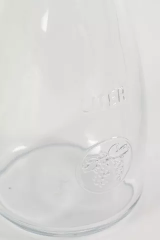 Glass Carafe, 1 Liter