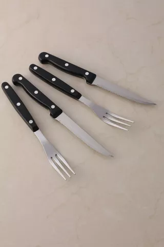 12 Piece Steak Knife And Fork Set